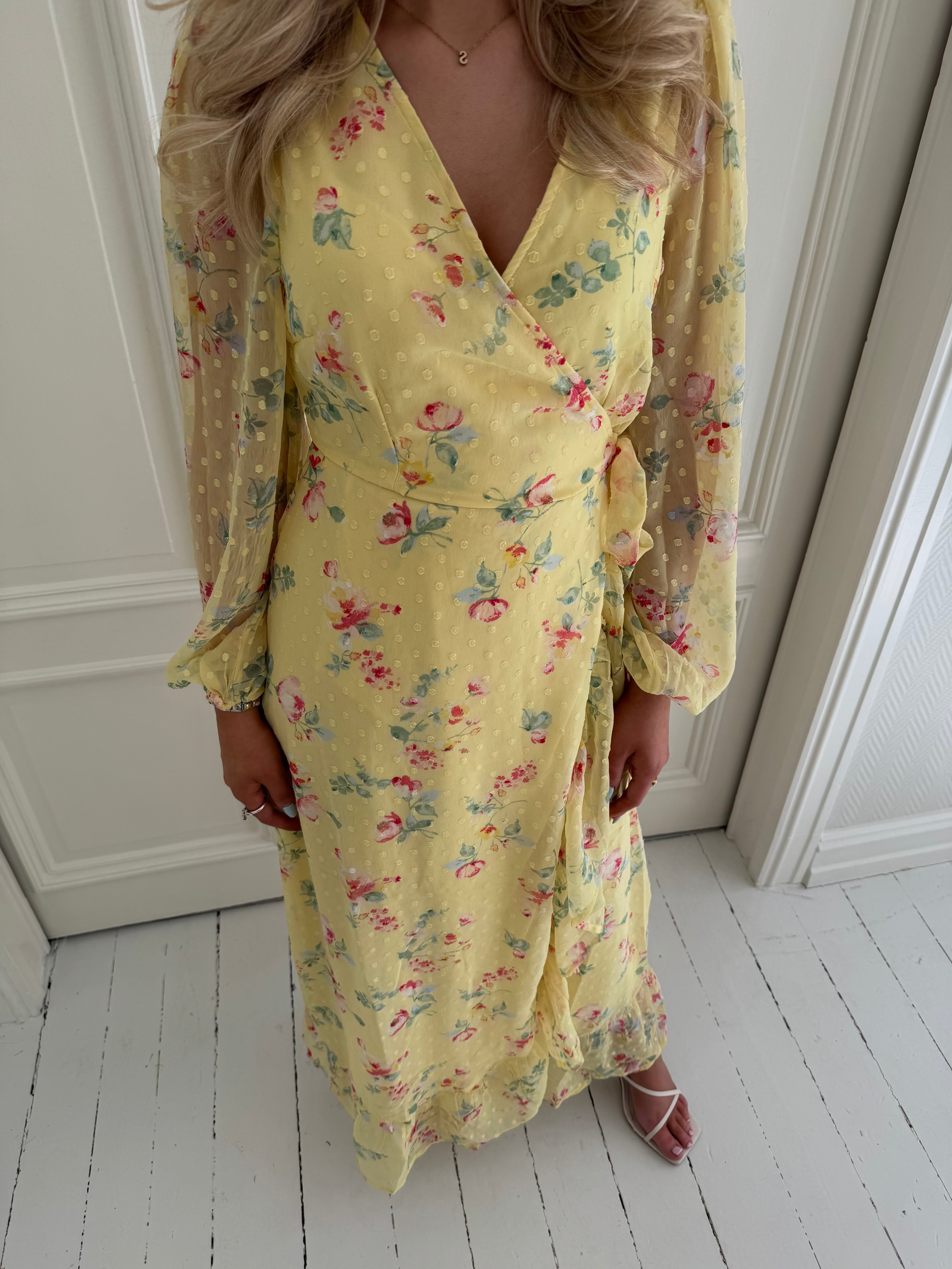 VIEDEE Long Dress - Pastel Yellow